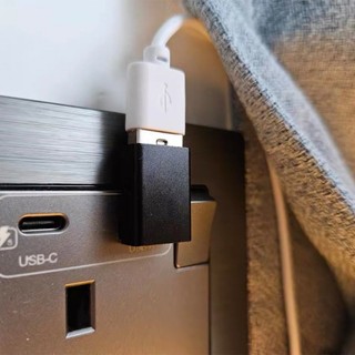 Utake 2 gói Cắm và Chạy USB 3 0 Bộ chuyển đổi góc phải với thiết kế lên xuống Bộ nối dài quản lý cáp dễ dàng