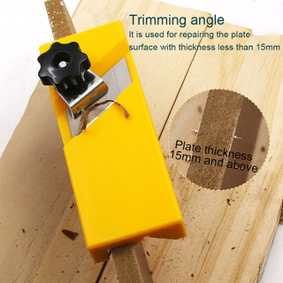 Dao gọt chỉ nẹp nhựa, vát mép gỗ 45°, sử dụng lưỡi dao rọc giấy