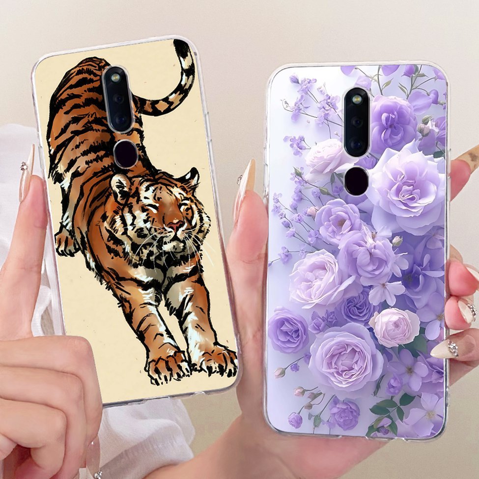 Ốp Lưng Trong Suốt Oppo F11Pro CPH1969 CPH2209 CPH1987 Ốp Lưng Oppo F11 Pro Thời Trang Thẩm Mỹ Bướm Ngộ nghĩnh Dễ Thương Sơn