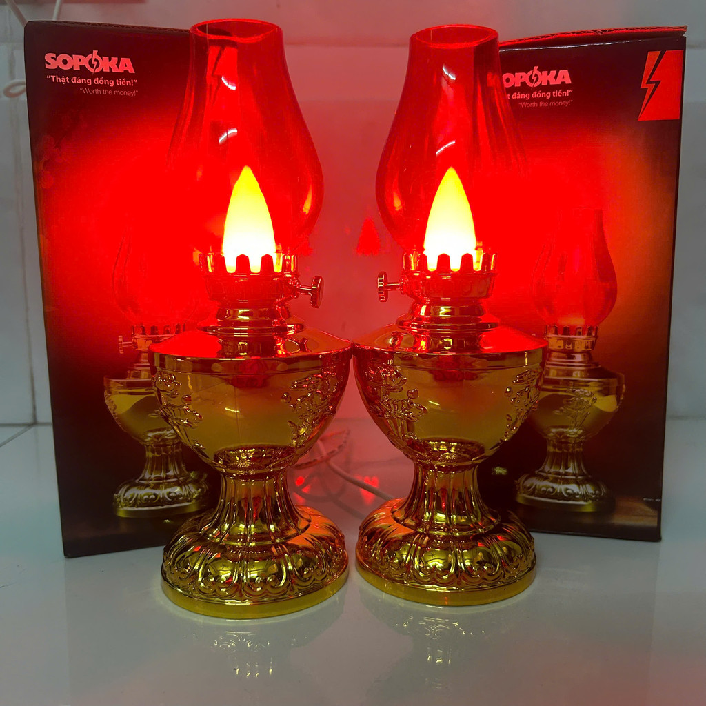Đèn Led Thờ Thuần Việt TV-999 SOPOKA – Ánh Sáng Đỏ Linh Thiêng – Tiết Kiệm Điện – Bền Đẹp Sang Trọng