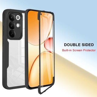 Dành Cho Realme C85 5G Pro C85Pro 2025 Ốp Điện Thoại Toàn Thân 2 Trong 1 Vỏ Hai Mặt RealmeC85 RealmeC85Pro Bảo Vệ 360 Mặt Trước + Mặt Sau Vỏ Chống Sốc Silicon Mềm