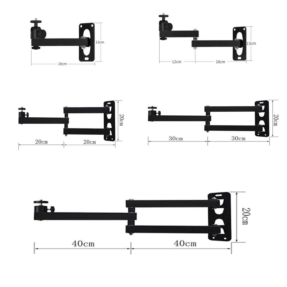Giá đỡ treo tường CAST, Giá đỡ máy chiếu chắc chắn xoay 360 độ, Bộ mở rộng đa năng bằng thép Carbon có thể điều chỉnh đa góc cho XGIMI / JMGO /