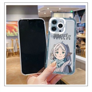 Frieren: Ốp Điện Thoại Beyond Journey 's End Cho IPhone 14 Pro Max 7 8 6 6s 15 Plus XR X XS Max 7Plus 8Plus TPU Trong Suốt Nghệ Thuật Đơn Giản Sáng Tạo Vỏ Bảo Vệ Ống Kính