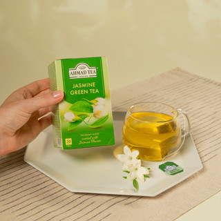 Trà Ahmad Nhài Jasmine 40g Hương Nhài Thanh Khiết, Thư Giãn Mỗi Ngày