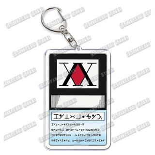 Móc Khóa Anime Hunter x Hunter Hisoka Kurapika Killua Zoldyck Hai Mặt Bằng Acrylic