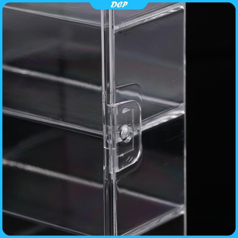 [DCP] 1:64 Acrylic trong suốt xe hiển thị hộp-dính treo tường mô hình đồ chơi lưu trữ [VN]