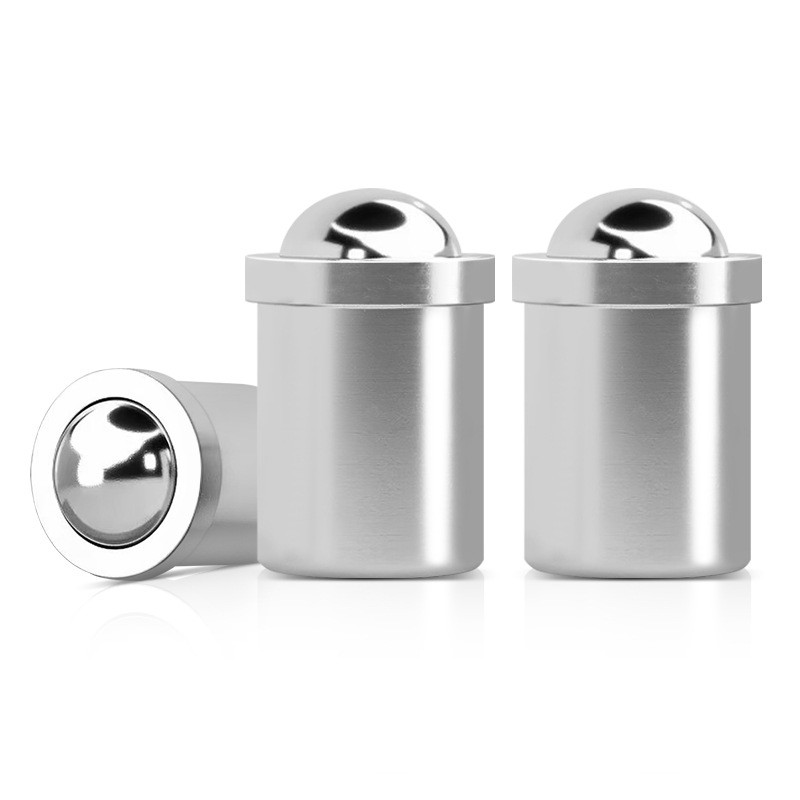 Đầu bi bằng thép không gỉ Cắm ép vào bước Định vị hạt lò xo Định vị hạt Hạt cảm ứng bằng thép không gỉ EQIK
