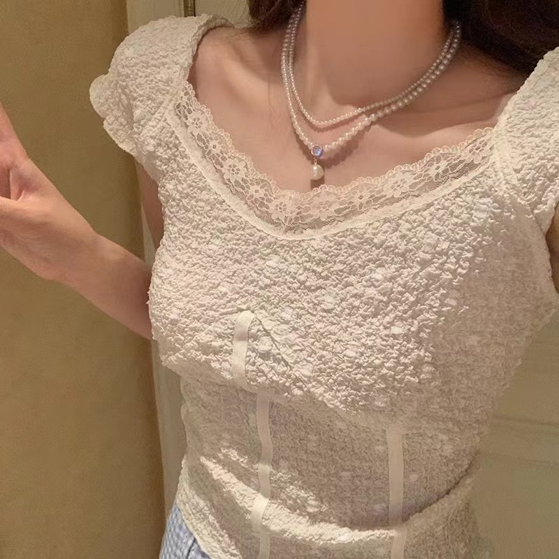 Phụ kiện thời trang nữ: Vòng cổ hai lớp ngọc trai cổ điển kiểu Pháp tinh tế