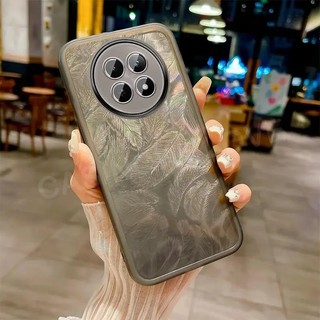 Ốp Điện Thoại Cho Redmi Note 15 Pro + 5G 4G 2025 Lấp Lánh Lông Vũ Silicon Chống Sốc Vỏ Bảo Vệ Ống Kính Máy Ảnh Ốp Lưng