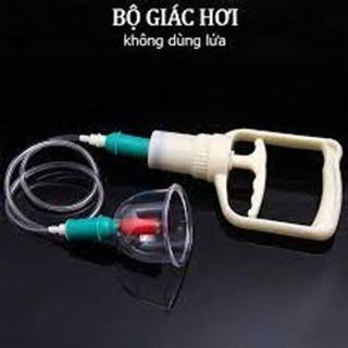 [Siêu Sale] Bộ Giác Hơi 12 Món, Hút Chân Không, Không Dùng Lửa, Có Dây Nối Tiện Lợi