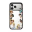 Ốp điện thoại từ tính công chúa hoạt hình cho IPhone 16 15 14 Plus 13 12 17 Pro Max 17 Vỏ khí Vỏ bảo vệ chống sốc