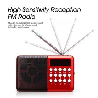 Radio Nghe Đài Đa Chức Năng Bluetooth 5.3 Hỗ Trợ Thẻ TF Phát Sóng Di Động