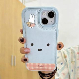 sữa thỏ nghỉ ngơi cho iPhone16promax trường hợp iPhone1plus5 mới 14pro dễ thương 1312