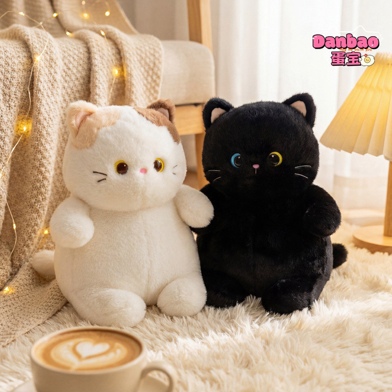 [DANBAO] Cậu Bé Béo Muốn Ngủ Mèo Sang Trọng Đồ Chơi Búp Bê Mèo Con Dễ Thương Búp Bê Thú Cưng Mèo Chất Liệu Mềm Quà Tặng Cho Trẻ Em Quà Tặng Sinh Nhật DANBAO Đồ Chơi