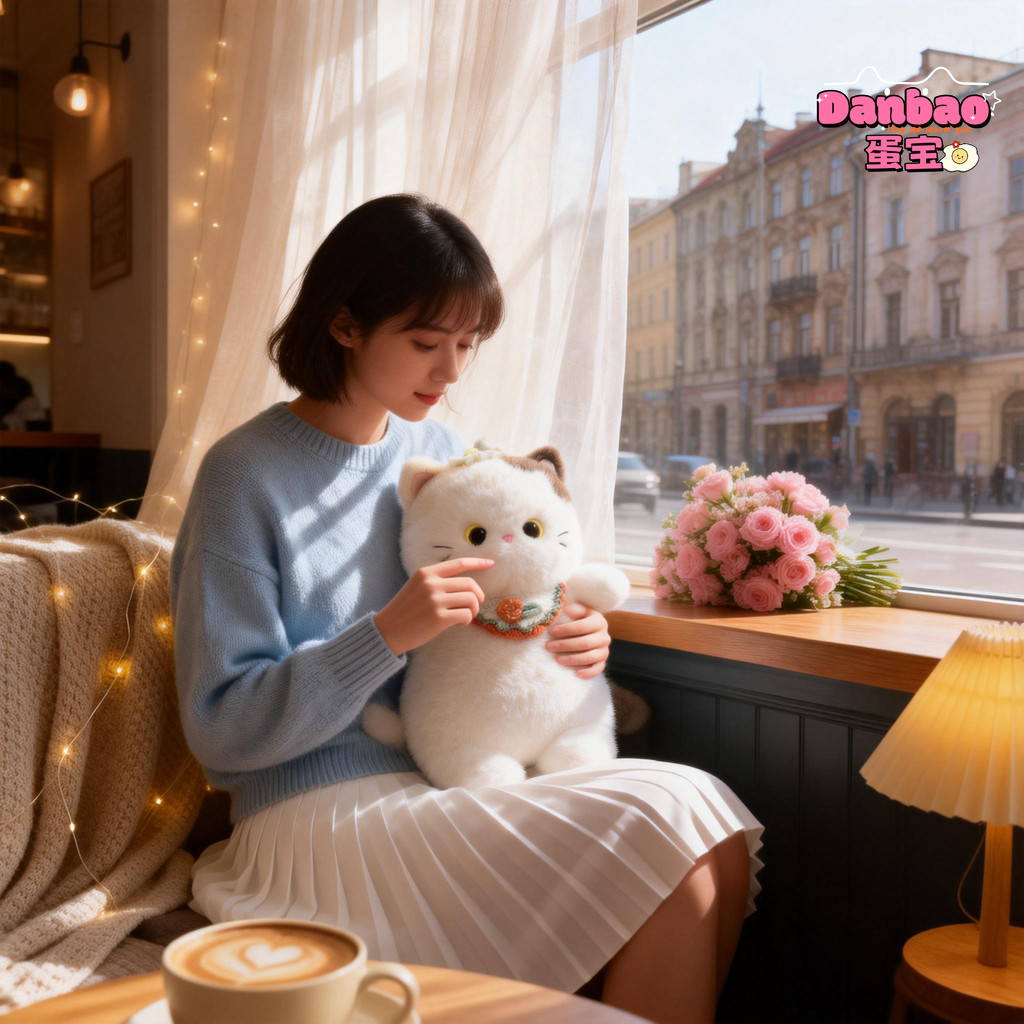 [DANBAO] Cậu Bé Béo Muốn Ngủ Mèo Sang Trọng Đồ Chơi Búp Bê Mèo Con Dễ Thương Búp Bê Thú Cưng Mèo Chất Liệu Mềm Quà Tặng Cho Trẻ Em Quà Tặng Sinh Nhật DANBAO Đồ Chơi