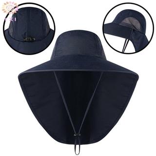 Mũ Chống Nắng Vành Rộng Y.X.I - Nylon Tái Sử Dụng, Điều Chỉnh Được, Chống Nước, Lưới Dệt - Phù Hợp Đi Bộ Đường Dài Và Cắm Trại