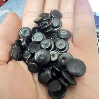 NÚT GẮN CHARM/ TICKER - MÀU ĐEN - HÀNG ĐẸP