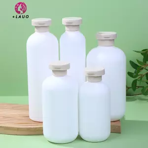 Springevenstar Nhựa Du Lịch Dầu Gội Bóp Chai Có Thể Đổ Lại Hộp Đựng Màu Trắng Cho Kem Dưỡng Da Nắp Lật Sữa Tắm Bọt Bơm Chai Springevenstar