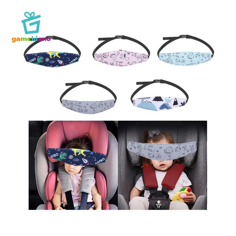 Dây đeo hỗ trợ đầu ghế ô tô cho bé, gối tựa đầu ngủ yên cho trẻ mới biết đi, trẻ sơ sinh