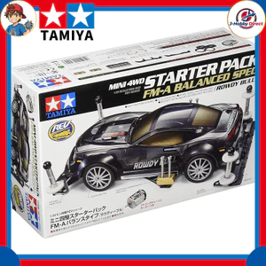 Tamiya Mini 4WD REV Series No. 10 Starter Pack FM-A Balance Type (Roudy Bull) 18710