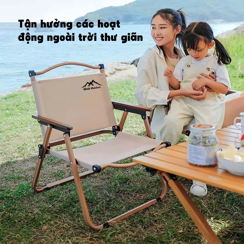 Ghế Xếp Gọn Đa Năng - CHỊU TẢI 150KG | Khung Thép Carbon Chắc Chắn - Ghế Du Lịch, Cafe, Ban Công, Câu Cá, Dã Ngoại