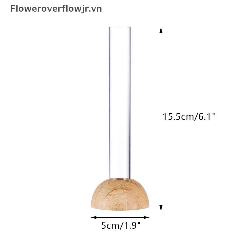 FJR Sáng Tạo Phong Cách Bắc Âu Tròn Thủy Tinh Pha Lê Bình Tròn Bằng Gỗ Nghệ Thuật Thủy Canh Xanh Hoa Sen Đồ Trang Trí Bình Thủy Tinh Để Bàn Trang Trí HOT