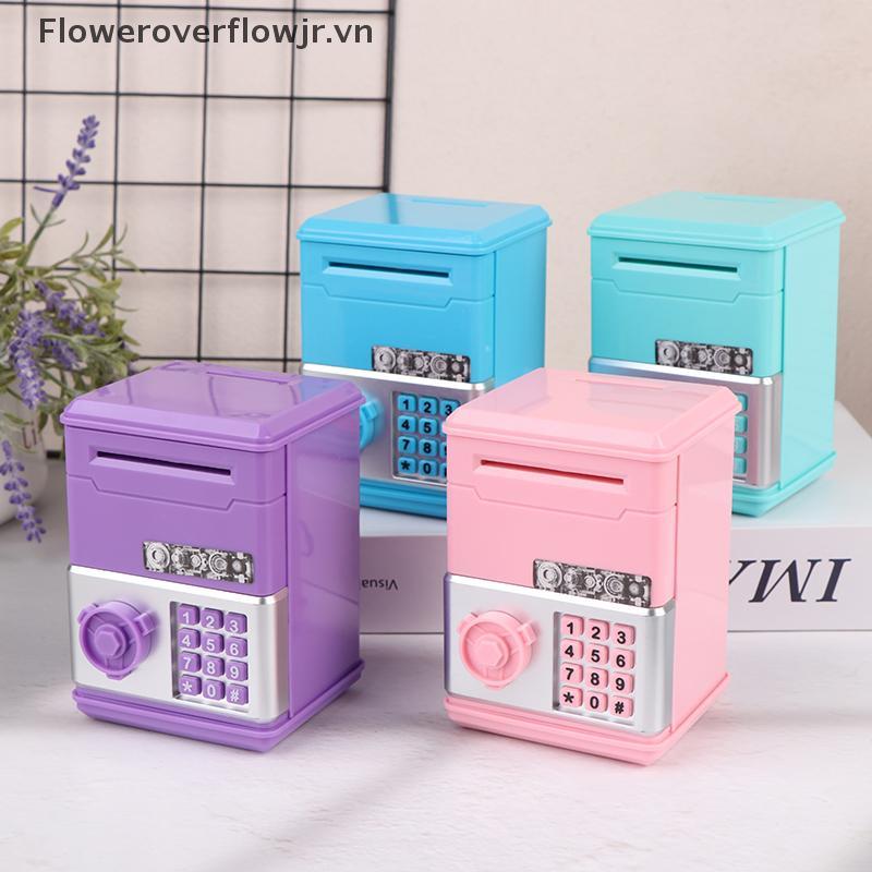 FJR Kids Password Piggy Bank - Hộp đựng tiền xu ATM Mini cho đồ chơi sinh nhật trẻ em HOT