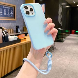 Ốp Lưng Cho Samsung Galaxy S25Edge S25 S24 S23 Ultra Plus Frosted 2 Trong 1 Phát Sáng Có Dây Buộc Sang Trọng Màu Kẹo Silicon Mềm