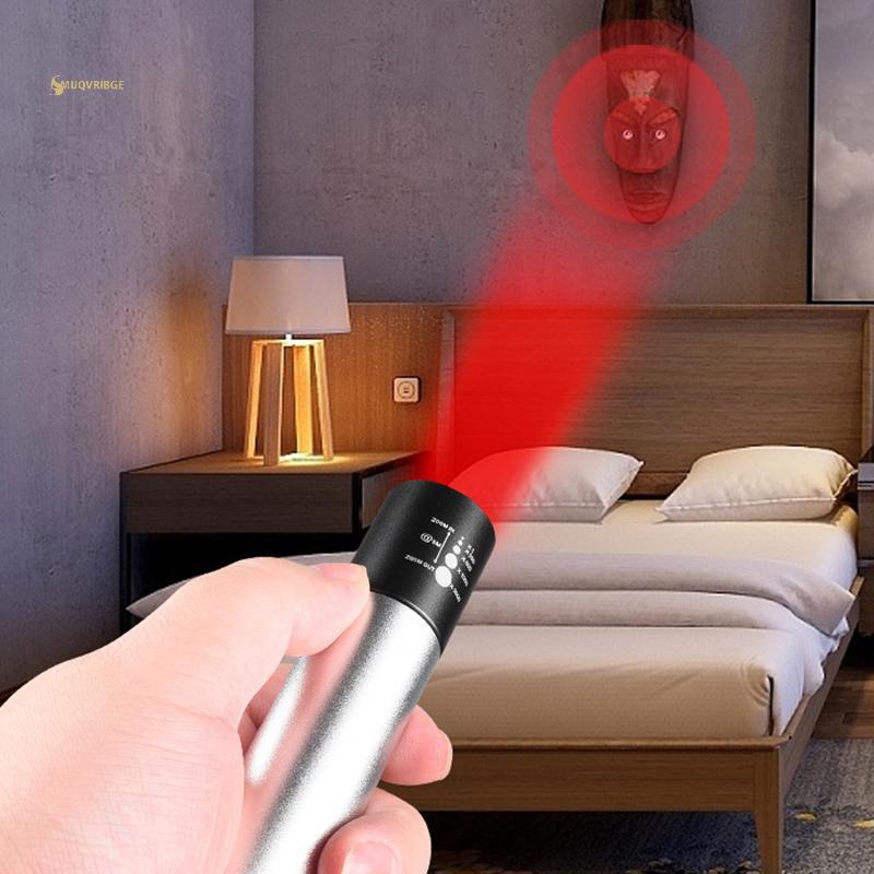 MUQV Di Động Led Gần Hồng Ngoại Hồng Ngoại 850nm Đèn Y Tế Cầm Tay 660nm LED Đèn Đỏ Trị Liệu Đèn Pin Trị Liệu Đèn USB Sạc Trực Tiếp n