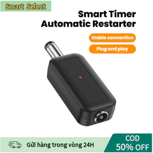 【COD】Thiết bị tự động khởi động lại router WiFi 24H, dây điều khiển 5.5x2.1mm, tương thích nguồn điện 5V-24V.