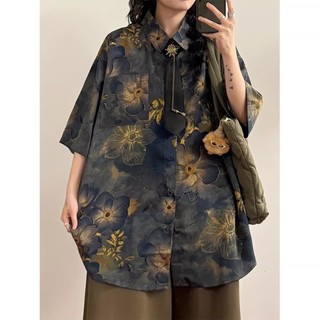 Áo sơ mi nam tay ngắn phong cách retro Nhật Bản, thoáng khí, thiết kế Hồng Kông