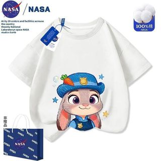 Áo thun Disney Zootopia Judy cho bé gái – Cotton 100% tay ngắn mùa hè
