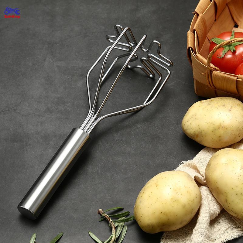XOITOP Nhà Bếp Máy Nghiền Khoai Tây Bằng Thép Không Gỉ Máy Nghiền Khoai Tây Hướng Dẫn Sử Dụng Trái Cây Rau Áp Lực Bùn Máy Nghiền Thực Phẩm Nhà Bếp VN