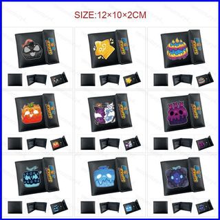 GS4 Blox Trái Cây Hoạt Hình Anime Da PU Ví In Tiền Xu Ví Gấp Đa Năng Khe Cắm Thẻ Túi S