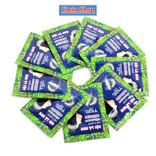 Combo 10 Gói Dầu Gội Nhuộm Đen Tóc Black Hair Shampoo Hàn Quốc - không mùi hôi, không bám da đầu và không gây hại cho da