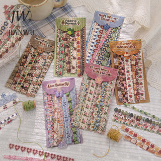 JIANWUHandmade Móc Bộ Sưu Tập Series Vintage Bướm Hoa Phong Cảnh Chất Liệu Cắt Dán Sáng Tạo Tạp Chí Văn Phòng Phẩm