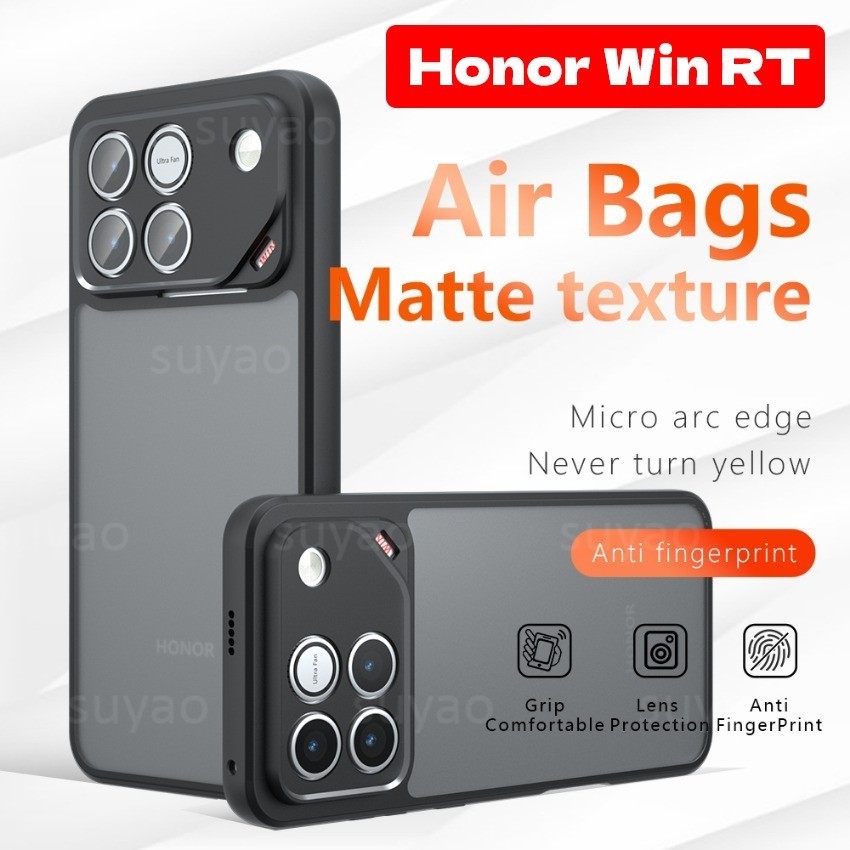 Dành Cho Honor Win RT WinRT 2026 Ốp Điện Thoại Mờ Mờ Chống Va Đập PC TPU Full Vỏ HonorWin HonorWinRT Ốp Lưng Chống Sốc