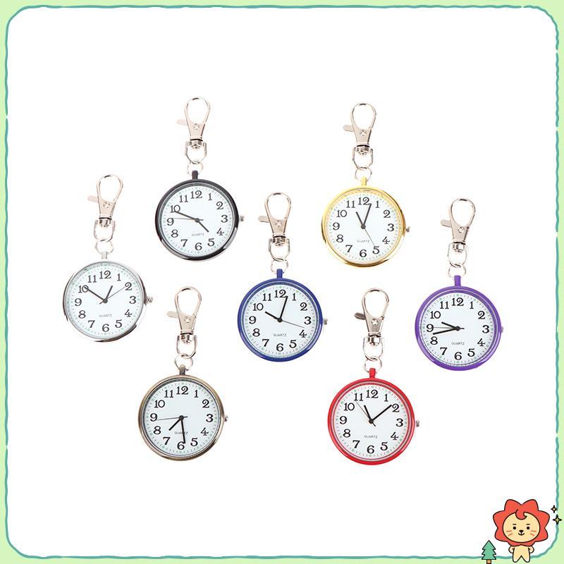 Đồng Hồ Nhà Thơ Y Tá Nhà Thơ Đồng Hồ Móc Khóa Fob Clo Với Pin Bác Sĩ Y Tế Vintage Đồng Hồ Quà Tặng Không