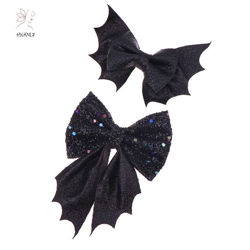 Kẹp Tóc Hình Dơi Chunky Cho Lễ Hội Halloween, Phụ Kiện Tóc Cute dành cho Các Bạn Nữ
