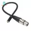 Âm thanh nổi nữ 3,5 mm / RCA Nữ sang XLR Cáp âm thanh / Mic