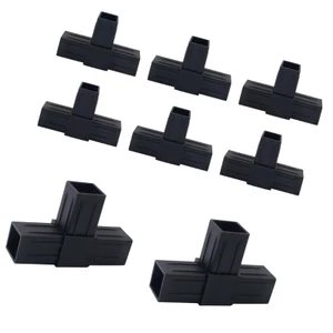 ONE 8 Cái Gói T Phong Cách Đầu Nối Khớp Nhựa Cho Ống Vuông 25 Mm Dễ Dàng Thiết Lập Cho Các Xây Dựng Tạm Thời Hoặc Thường Trực