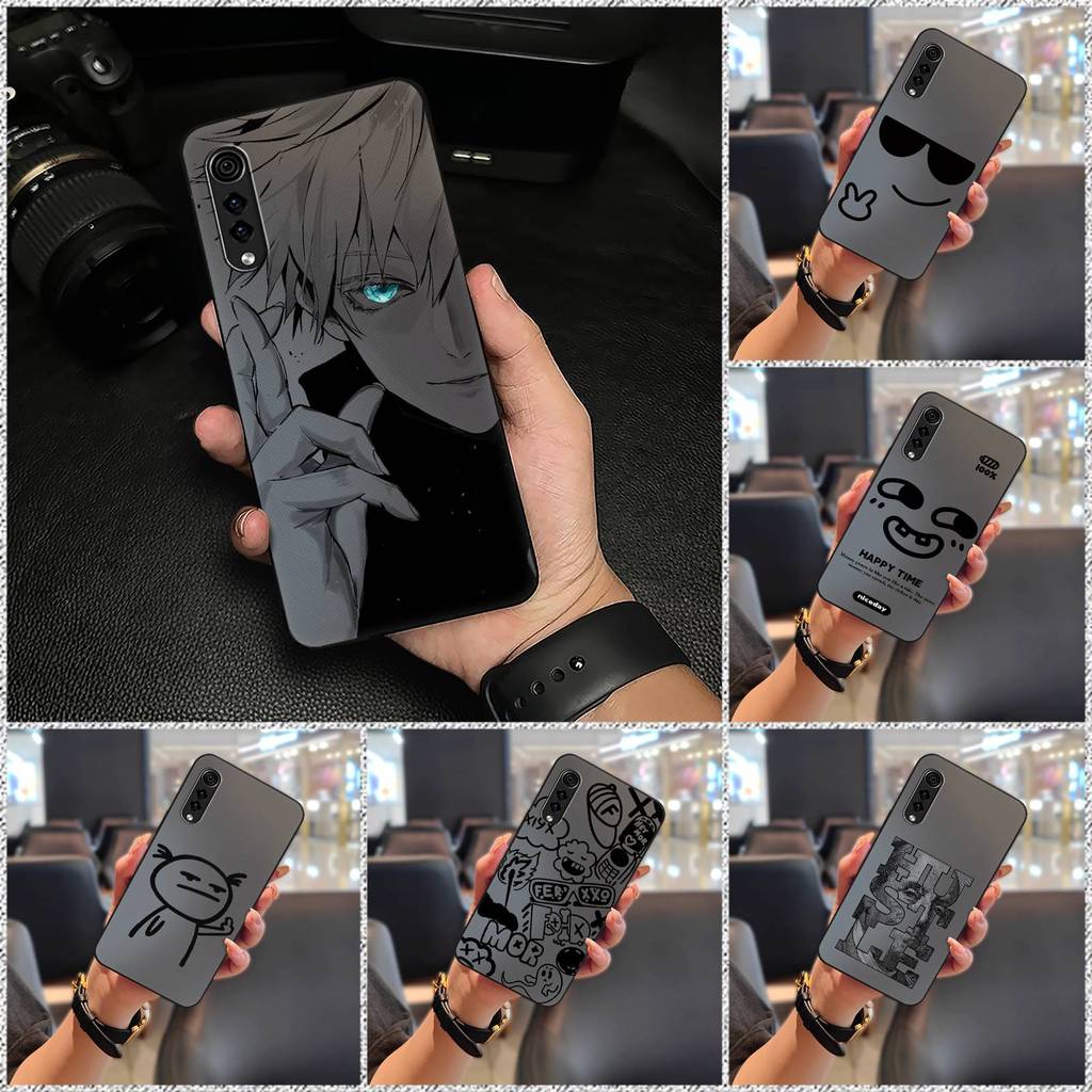 Ốp Lưng Mềm Thiết Kế Thời Trang LG Velvet 4G / 5G Bọc Toàn Bộ Dễ Thương, Chống Va Đập, Silicone Bền, TPU