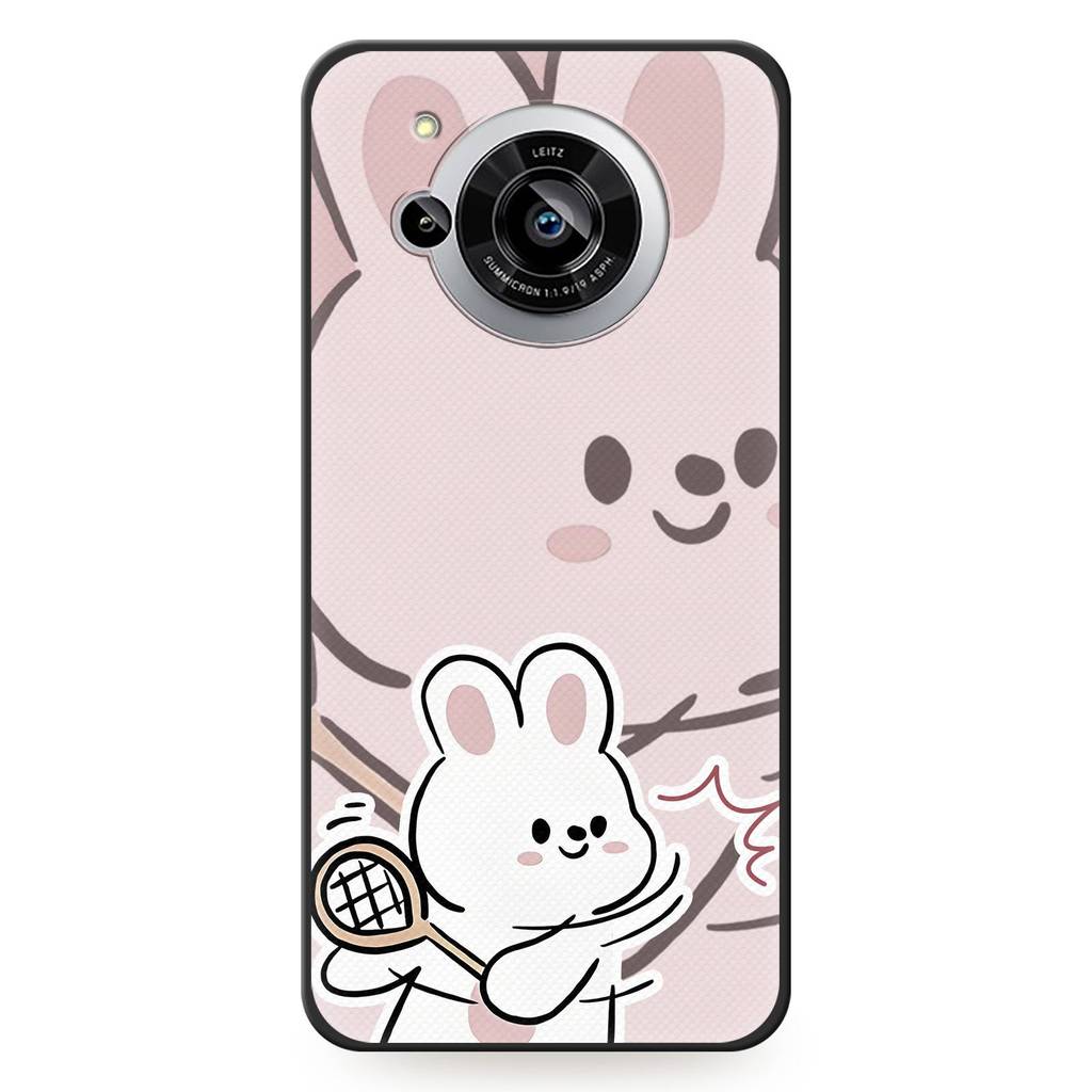 Ốp lưng silicon TPU mềm Sharp Aquos R7 / SH-52C, bọc toàn bộ, chống sốc, chống bụi, chống nước, chống va đập, họa tiết hoạt hình graffiti, dễ thương