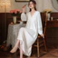 Phụ Nữ Cotton Ren Công Chúa Bộ Đồ Ngủ Váy Ngủ Nữ Cổ Chữ V Váy Ngủ Đồ Ngủ