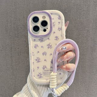 Ốp lưng IPhone 17 16 15 14 13 12 11 Pro Max XRXSMax 78 Plus Dễ thương chạy dòng Puppy Puff trường hợp điện thoại