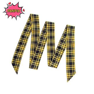 Thắt Lưng Kẻ Sọc Skinny Phối Quần Jean & Khăn Lưới - Phụ Kiện Thời Trang Cá Tính