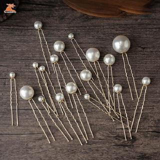 18 Chiếc Ngọc Trai Giả Kẹp Tóc Cưới Phụ Kiện Tóc Dụng Cụ Tạo Kiểu Tóc Quà Tặng Cho Chính Bạn Hoặc Người Bạn Nữ Của Bạn