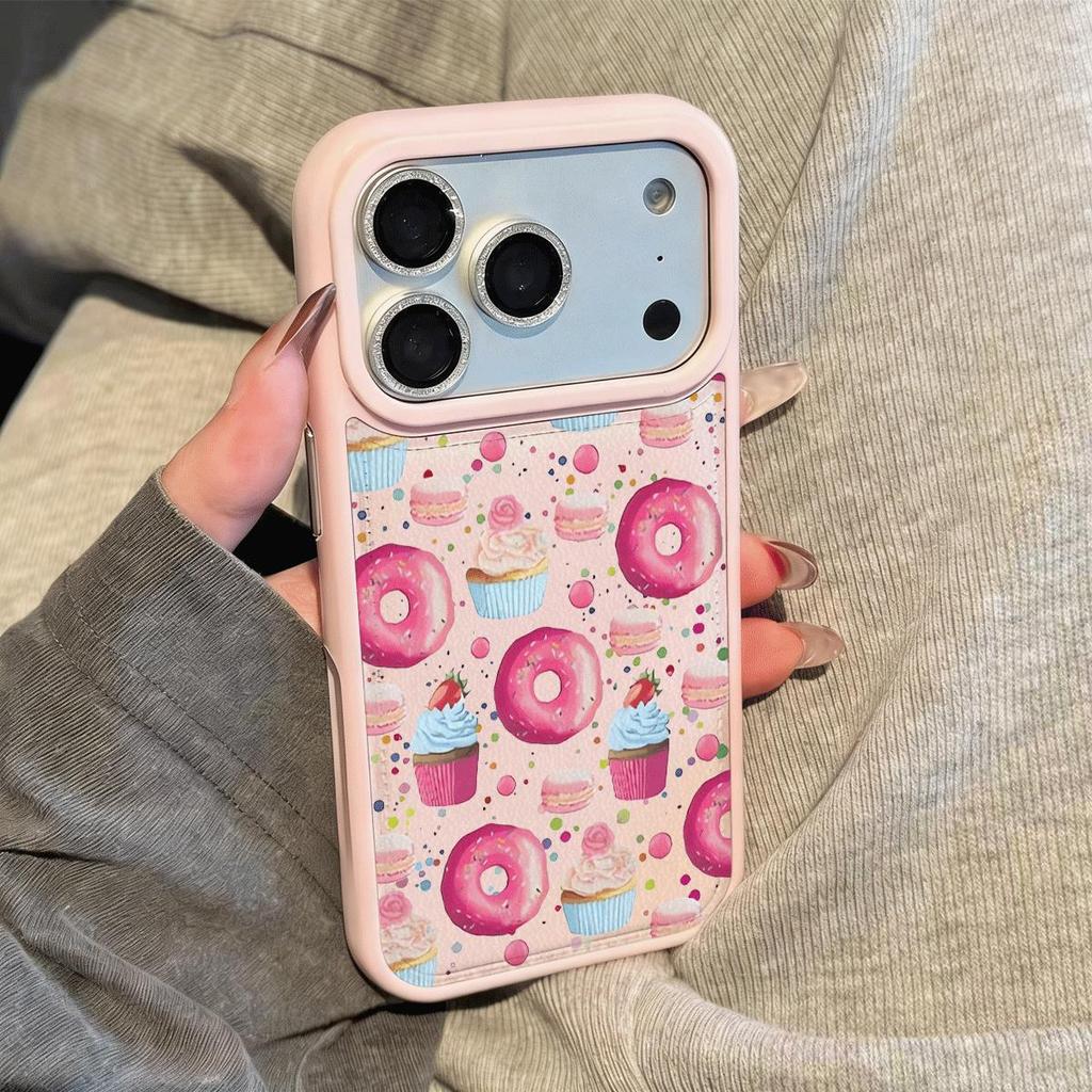 Bánh cup ngọt phù hợp với 16 chiếc vỏ điện thoại iPhone 17 Air, cảm giác da14/13/11 Pro