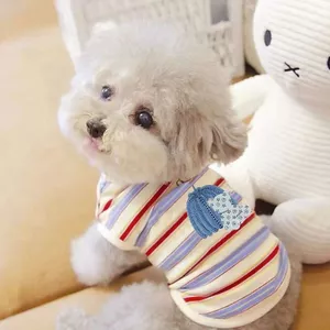 Mùa Xuân Phong Cách Mùa Hè Chống Nắng Thoáng Mát Quần Áo Thú Cưng Thoải Mái Thoáng Khí Teddy Bi Mèo Quần Áo Chó Nhỏ Size Vừa Áo Vest Cho Chó