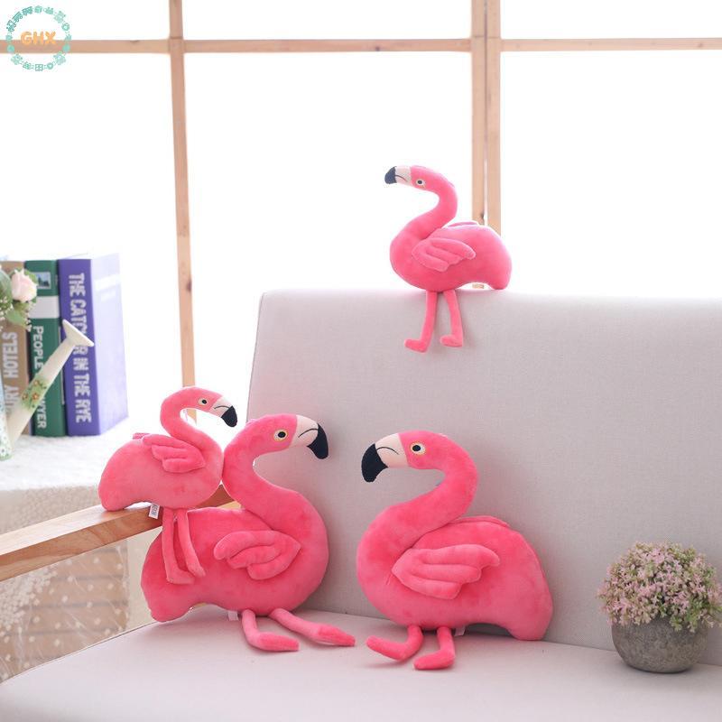 GHX 1 Miếng Búp Bê Nhồi Bông Mềm Flamingo Quà Tặng Sinh Nhật Trẻ Em Trang Trí Nhà Cửa 24 / 40CM Dễ Thương Flamingo Sang Trọng VN